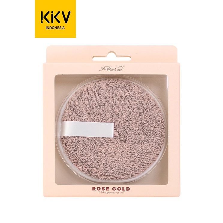 Terupdate KKV  Dulce Luna Reusable Makeup Remover Pad  Pink  1pc