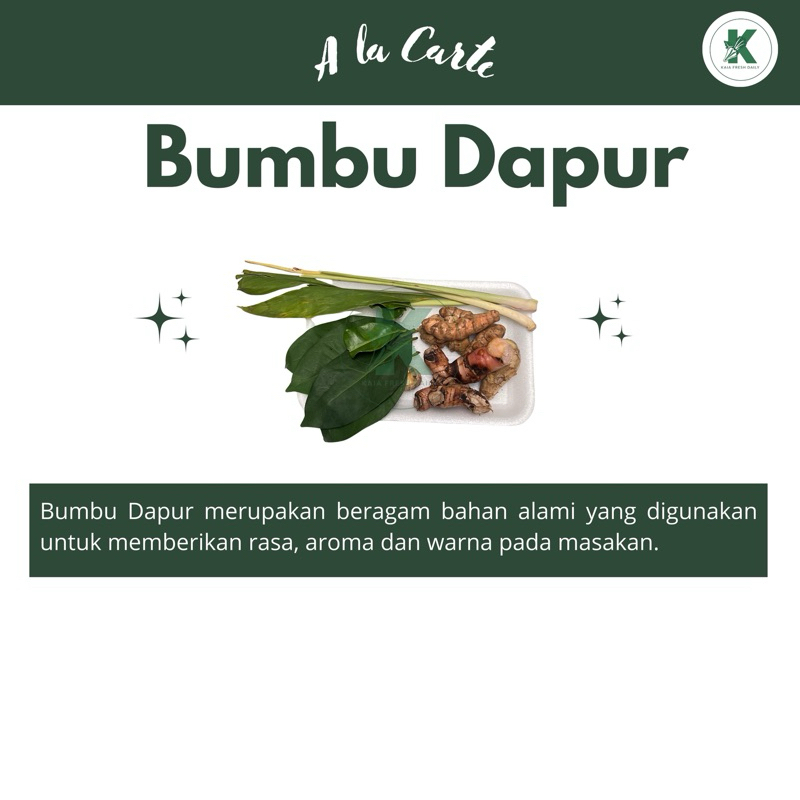 

PAKET BUMBU DAPUR /PAKET