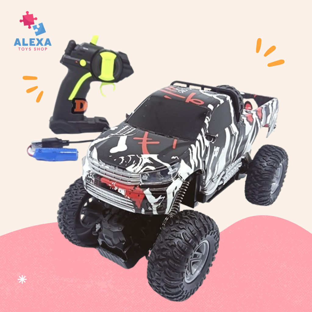 Mobil Remote Kontrol RC Off Road Rock Crawler Rock Climbing Model Pick Up