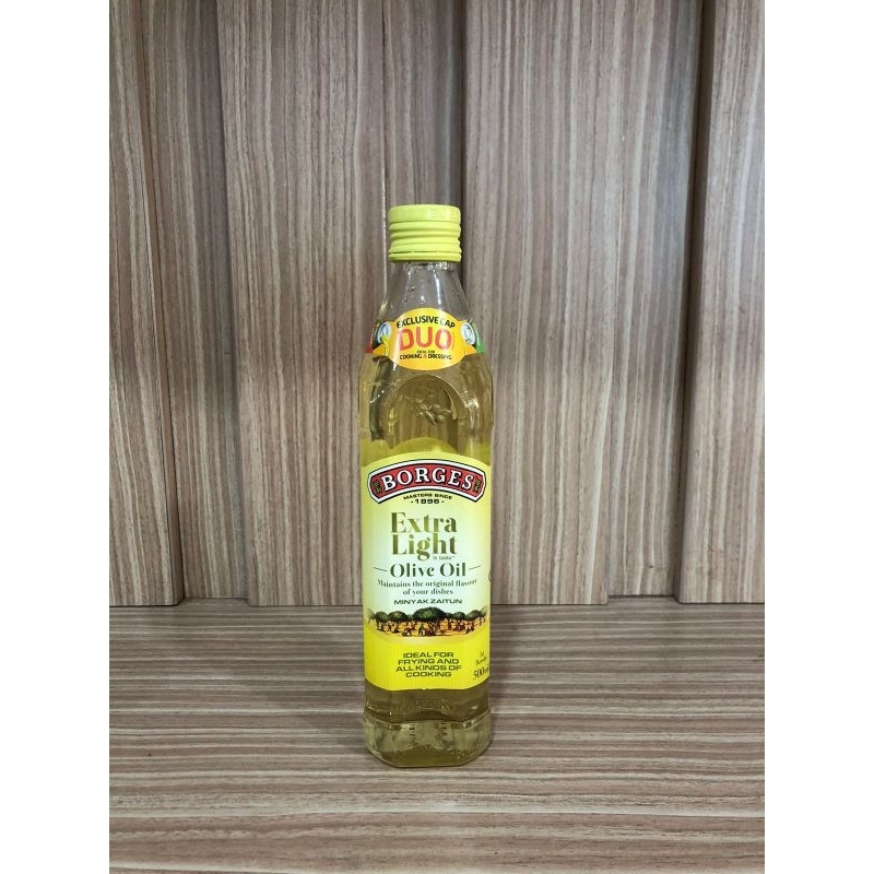 

Borges Extra Light Olive oil (Minyak Zaitun) 250ml-500ml