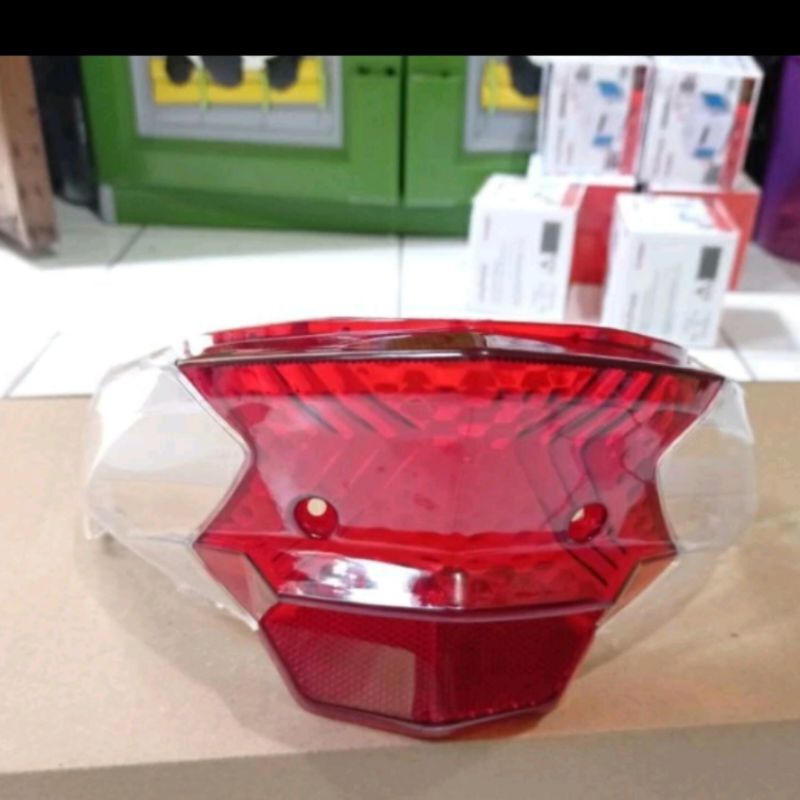 mika stoplamp beat fi kaca lampu belakang beat fi 2013 2014 2015