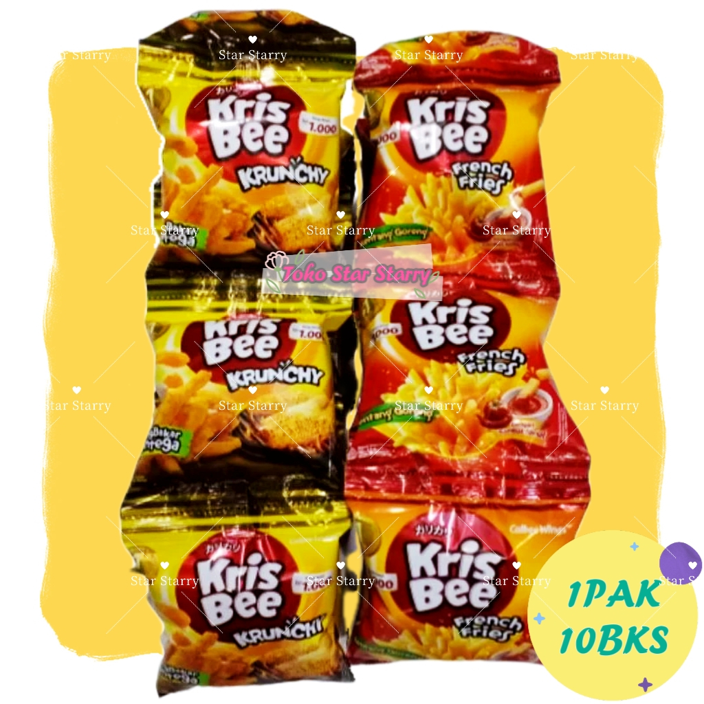 

[Per Pack] Krisbee French Fries / Kentang Goreng RENCENG Snack Viral Halal Mui