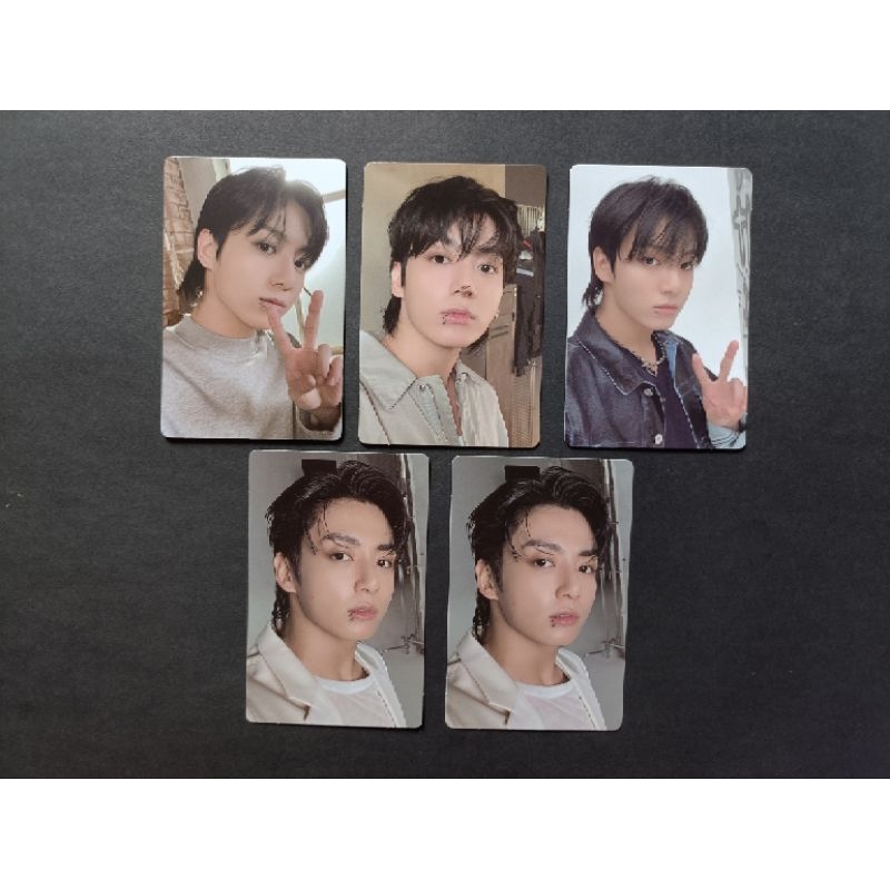 (OFFICIAL) PHOTOCARD JUNGKOOK GOLDEN & LUCKY DRAW JIMIN FACE