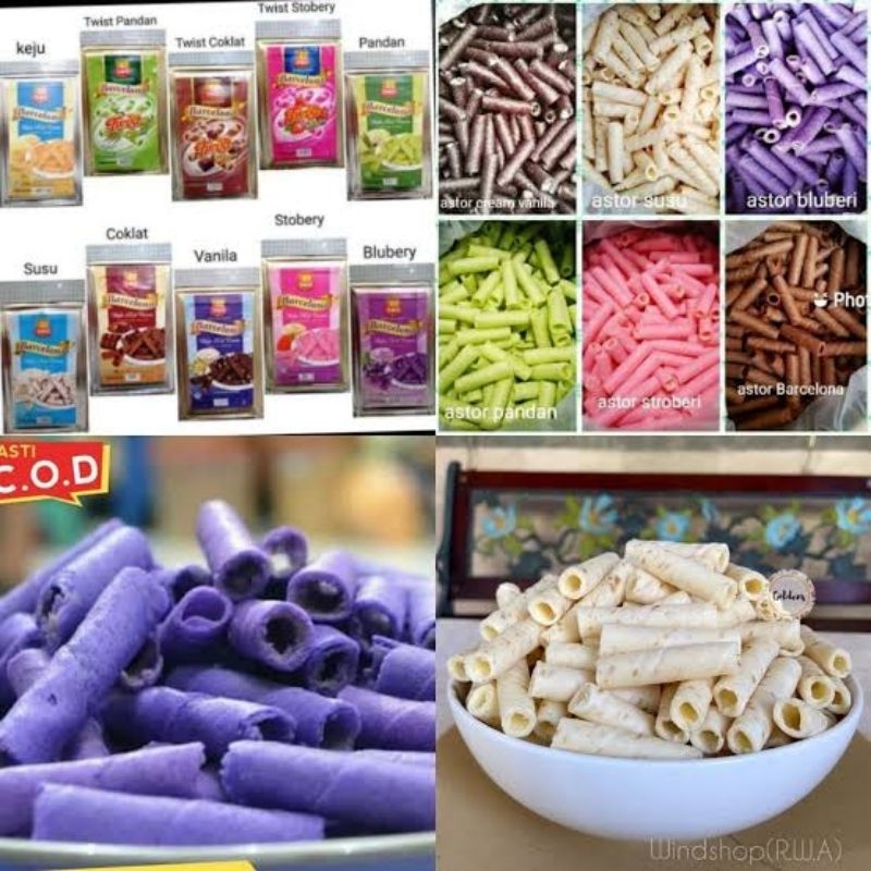 

ASTOR BARCELONA/WAFFER ROLLMINI 250GR