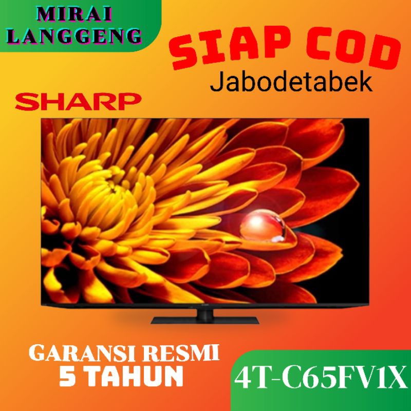 SHARP MINI LED 65FV1/65FV1X/4T-C65FV1X 4K 65 inch Google Tv