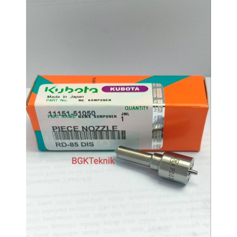 Nozzle Kubota 5 Lobang RD85 D1S / D2S Mesin Diesel Kubota