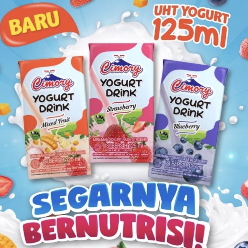 

Baru GROSIR Cimory Yoghurt MINI 125ml 1 DUS isi 4 PCS grosir yogurt nikmat enak murah A92