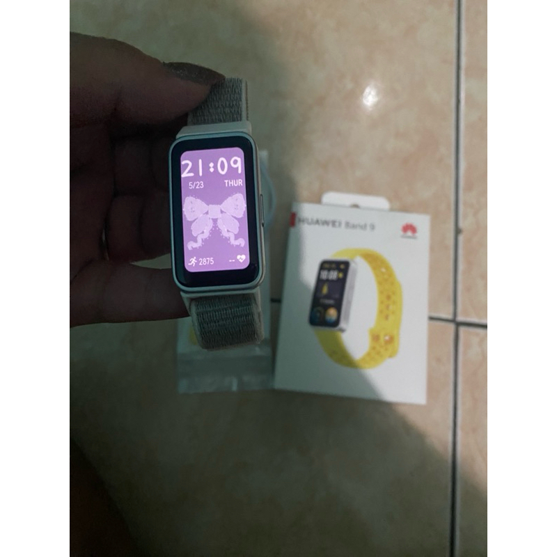Huawei band 9 yellow second mulus like new