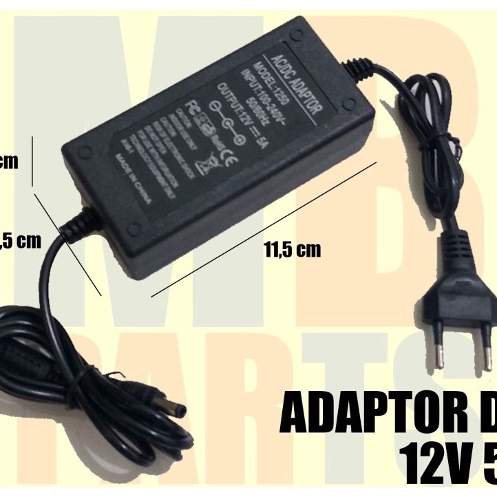 Segera Dapatkan Adaptor 12 Volt 5 Amper Murni Untuk Pompa DC