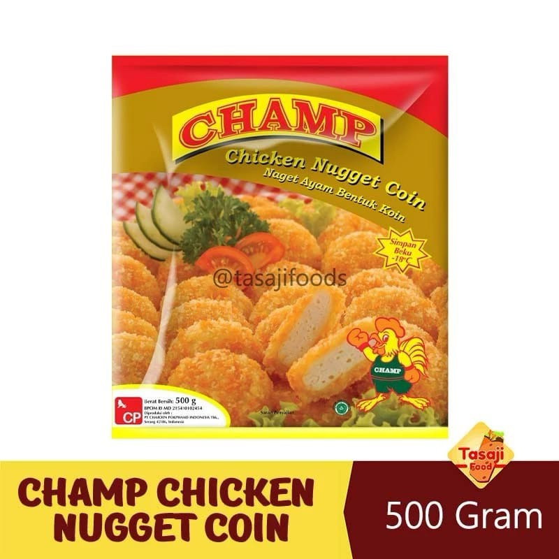 

Champ Chicken Nugget Coin 500gr