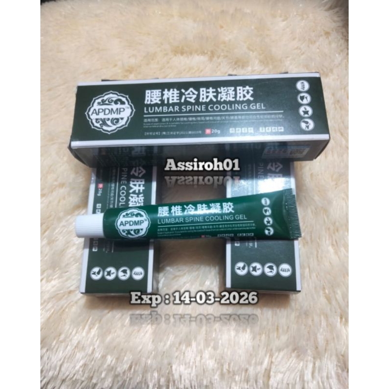 SALEP LUMBAR SPINE COOLING GEL (APDMP)