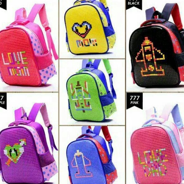 Sekarang Diskon  TAS LEGO SEKOLAH RANSEL TKSD MODEL LEGO