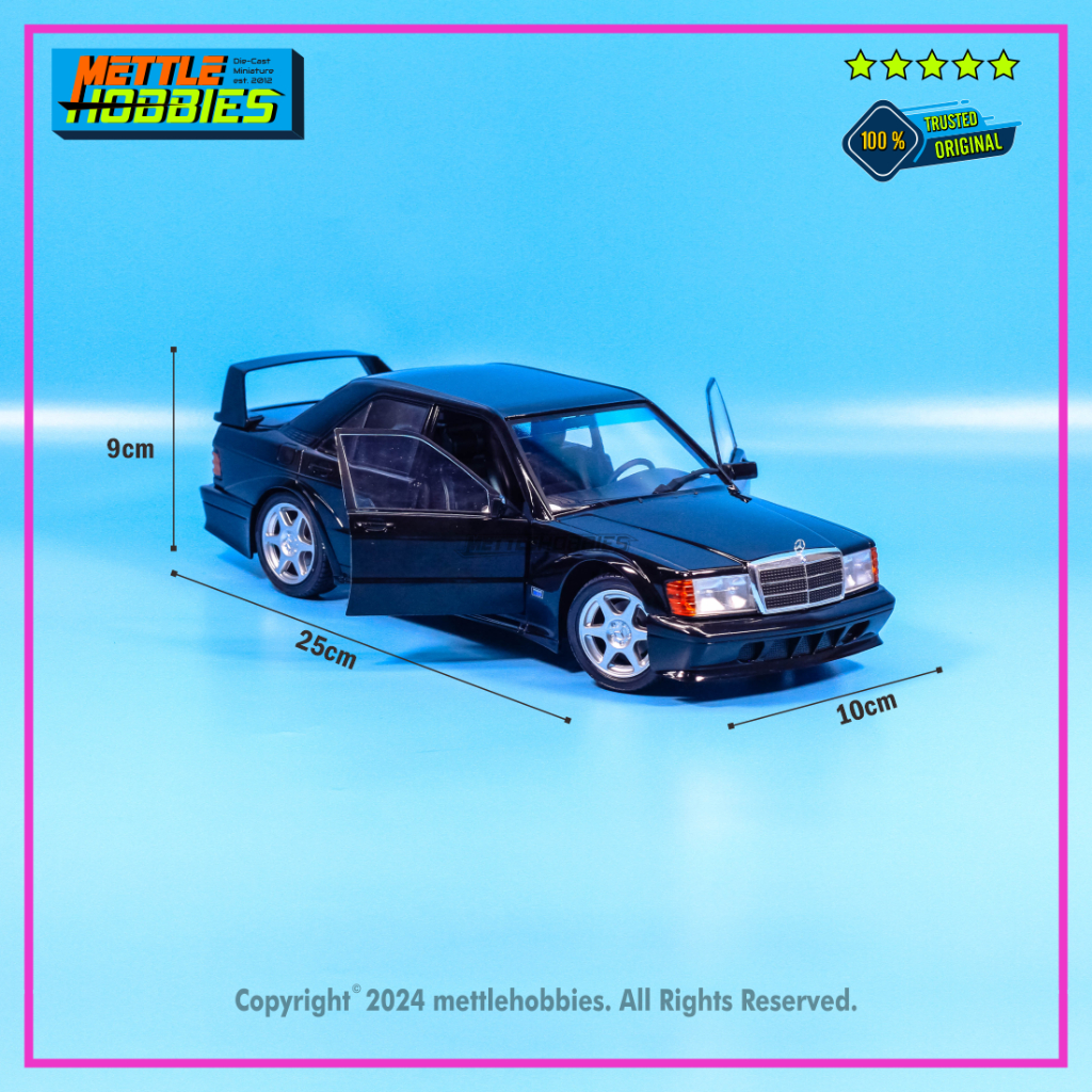 Solido Mercedes Benz 190E 2.5-16 Evolution II Diecast Miniatur Mobil 1:18