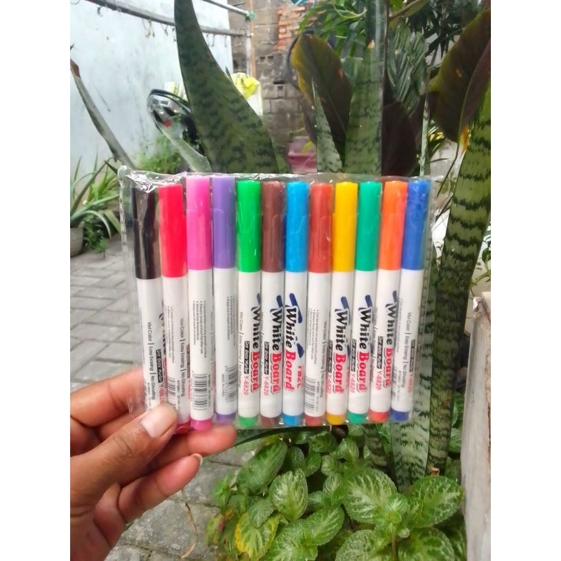 

Mainan Spidol Ajaib Warna Warni Isi 12 Pcs