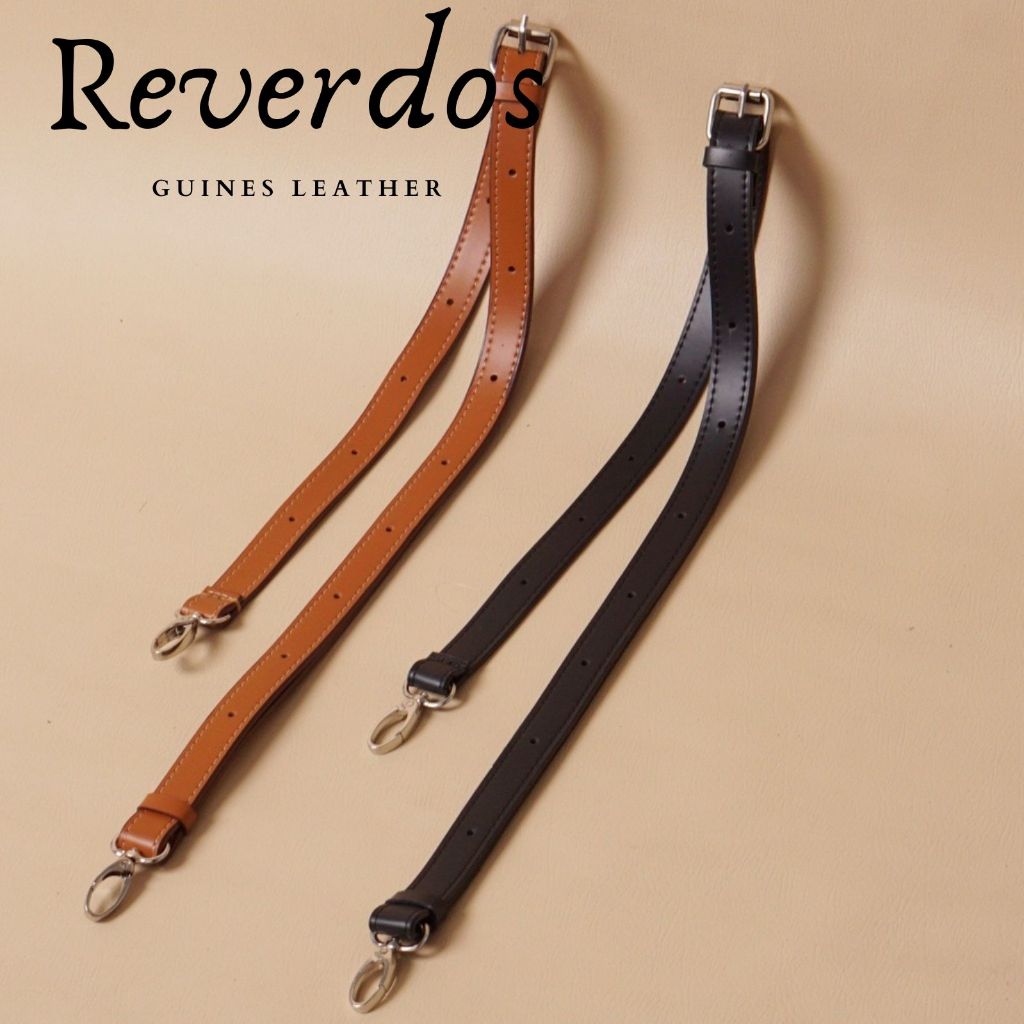 REVERDOS Tali Tas Selempang Kulit Asli - Sling Tas Lebar 2 Cm Kulit Asli