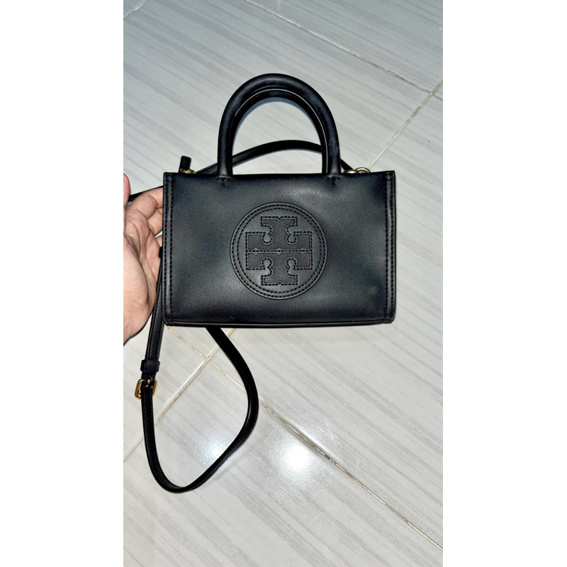 Preloved Ella Eco Tote Bag Mini Black