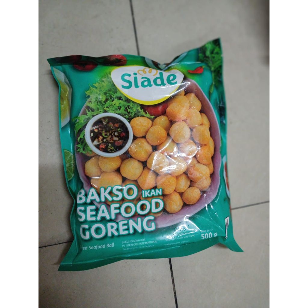 

Siade Bakso Seafood Goreng 500gr