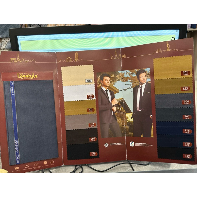 Bahan kain celana jas TOKYO