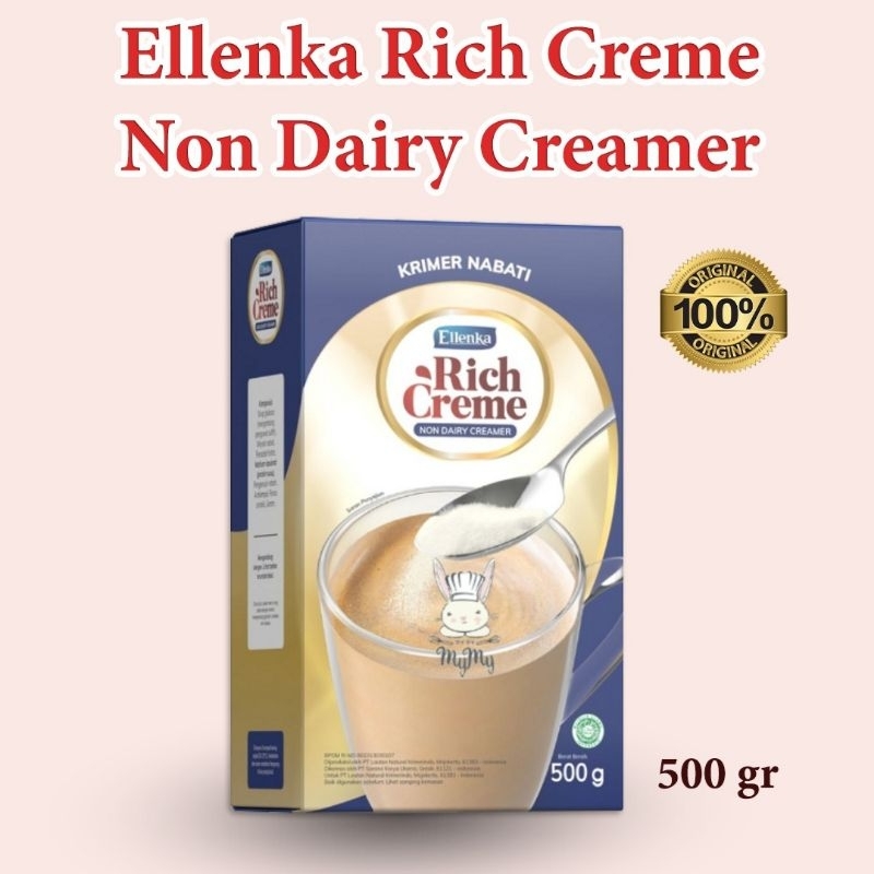 

Ellenka Rich Creme Non Dairy Creamer / Krimer Nabati 500gr