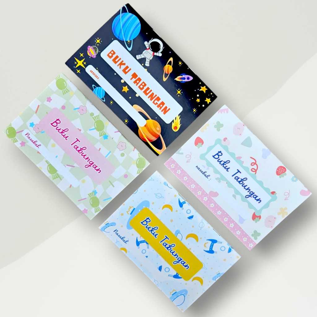 Buku Tabungan / Buku Catatan Keuangan / Buku Tabungan Sekolah