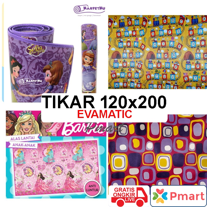 EVAMATIC TIKAR / KARPET EVAMATIC TIKAR EVAMATIC 120x200 / TIKAR KARPET EVA ORIGINAL 100% ASLI