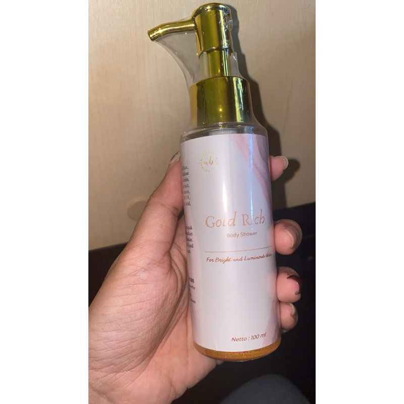 Body shower gold dna salmon