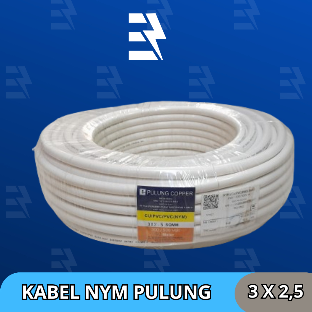 KABEL ENGKEL / KABEL KAWAT /KABEL NYM PULUNG 2 X 2,5 / 3 X 2,5mm