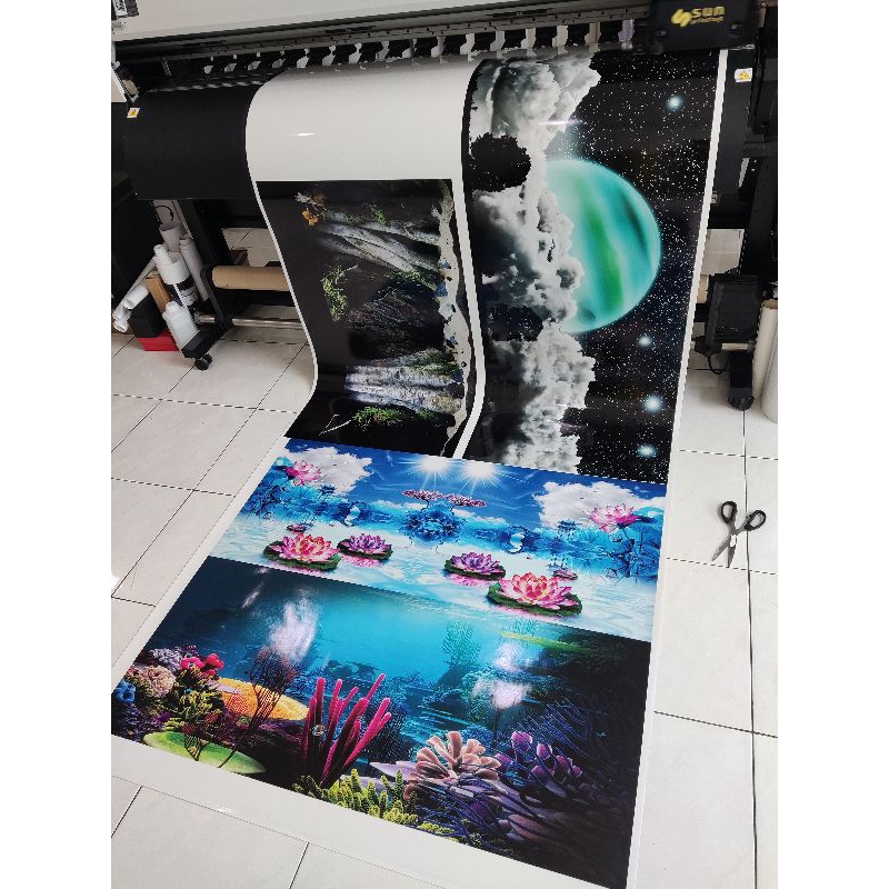 

stiker aquarium 150x60