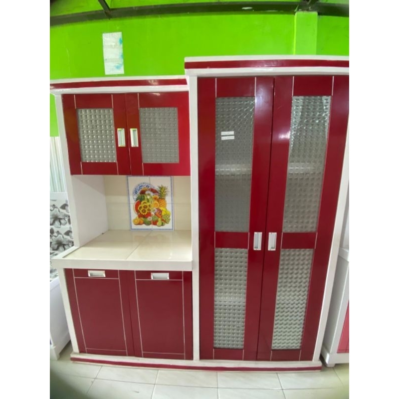 Rak sayur / Rak sayur pintu 4 / Rak sayur modern