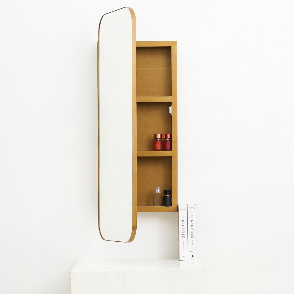 ZEN Cabinet Mirror / Cermin Kabinet/ Kabinet / Cermin Kamar mandi / Cermin Dinding / Rak Dinding