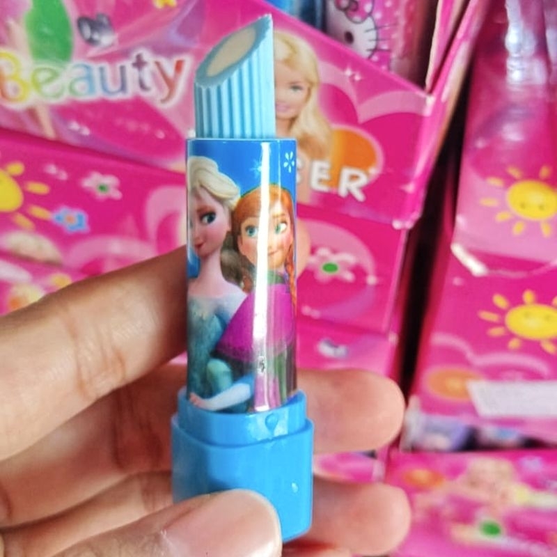 

1pcs PENGHAPUS KARET BENTUK LIPSTIK ((PENGHAPUS LIPSTIK))