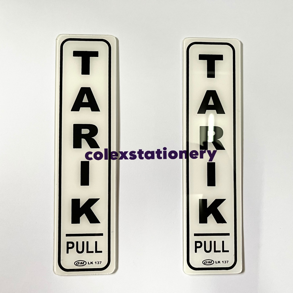 

Sticker Label / Sticker Label Bahan Acrylic Tarik Ukuran 5cm x 20cm Kecil (1 Pcs)