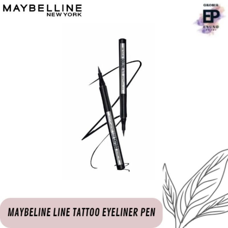 MAYBELLINE LINE TATTO EYELINER PEN || EYELINER PEN MAYBELLINE ORIGINAL