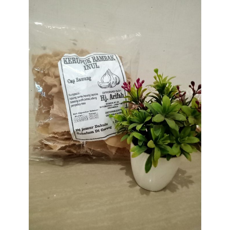 

Krupuk Rambak Inul produksi Hj.Arifah