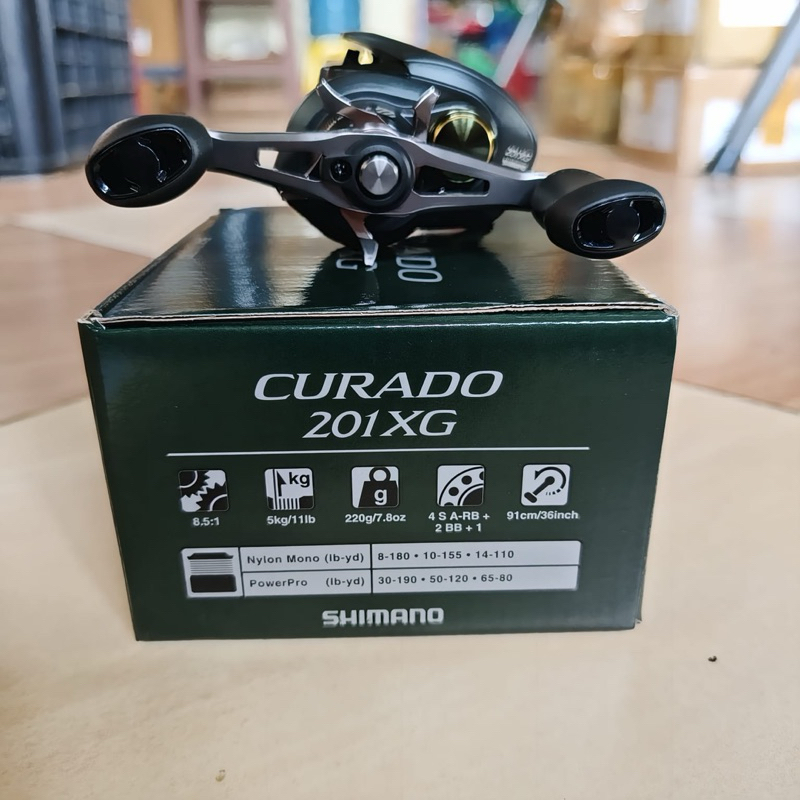 Reel BC SHIMANO CURADO 201XG & 201HG 2018