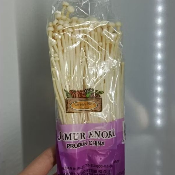 

Jamur Enoki 100gr | Tanya Stock Dulu | Green Garden| Hammysnotes |