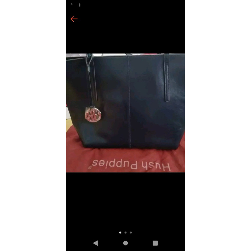 preloved tote bag hush puppies