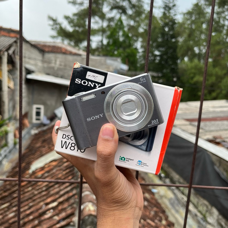 sony dsc w810 second silver