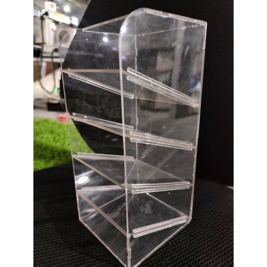 

Tempat Bolpoin ATK Miring 4 Tingkat Multifungsi