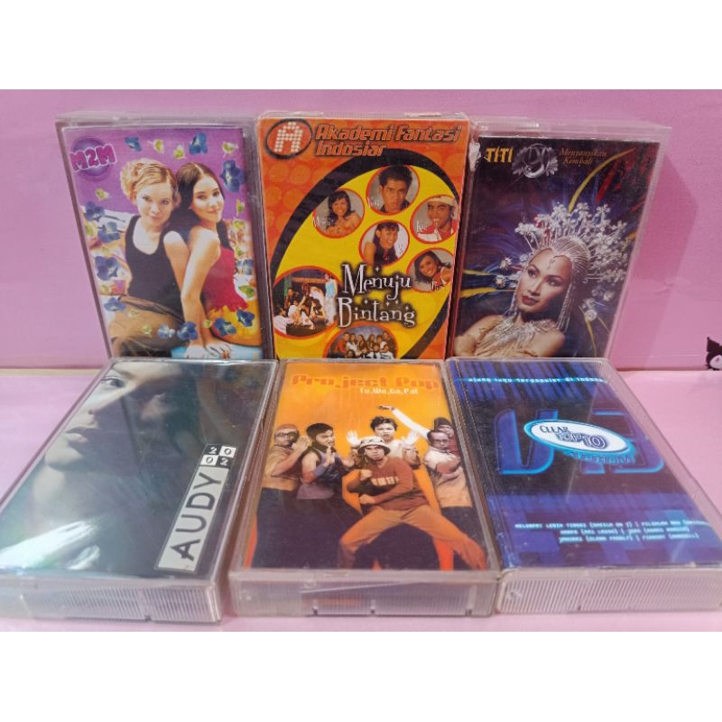 Kaset Tape Pita Indonesia dan Barat