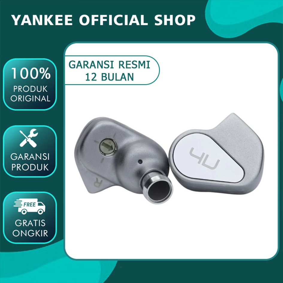 Tanchjim 4U Dual Chamber DMT 4 LCP Diaphragm Dynamic Driver In Ear Earphone