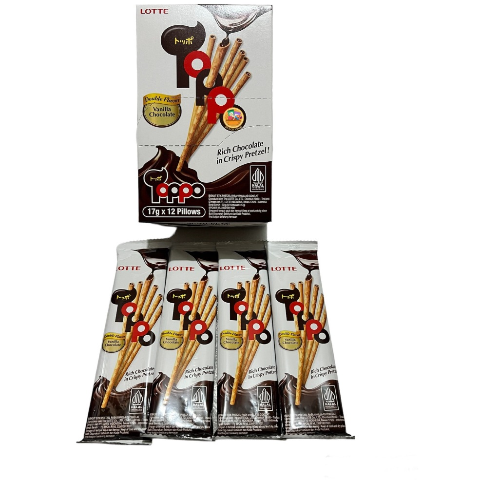 

Lotte Toppo Vanila Chocolate 17gr x 12 Bks