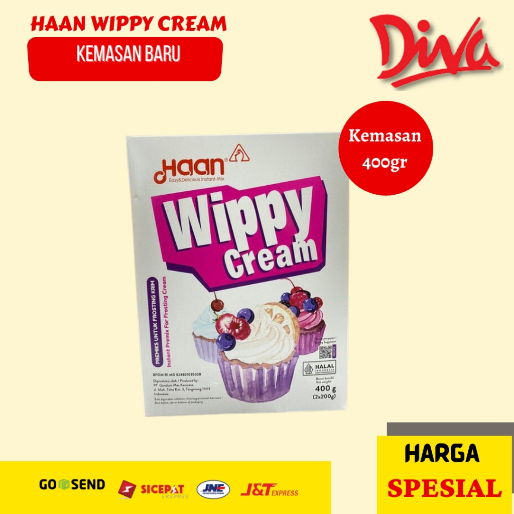 

[400gr] Haan Wippy Cream / Topping Bubuk Haan Whippy