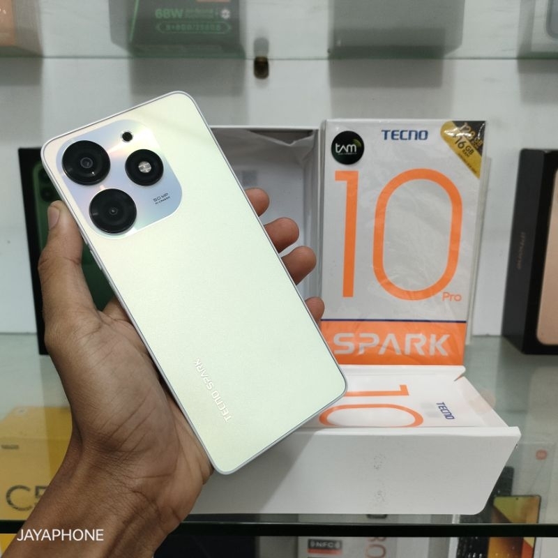 Tecno Spark 10 Pro 8/128 Second Fullset Original Garansi Resmi