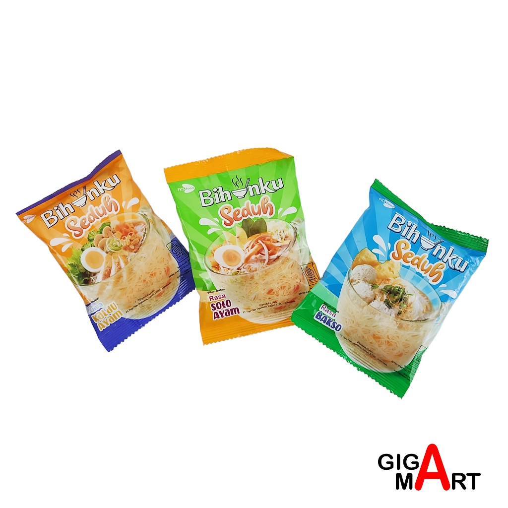 

Bihunku Seduh Bihun Instant Bihun Gelas - Netto 34 Gr