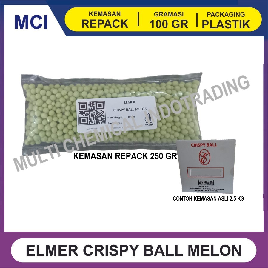 

ELMER CRISPY BALL 100 GR - MELON