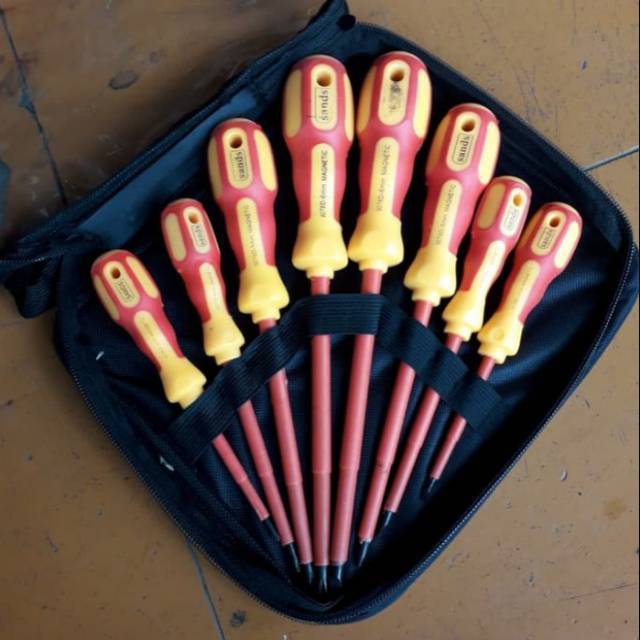 Obeng Listrik 1000 Volt 8 Pcs/Set