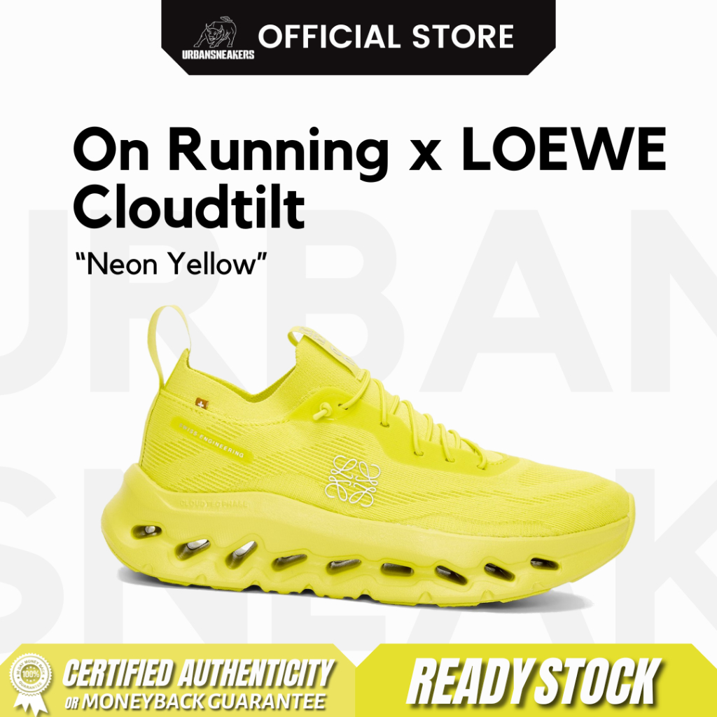 On Running LOEWE Cloudtilt Neon Yellow | ON Loewe