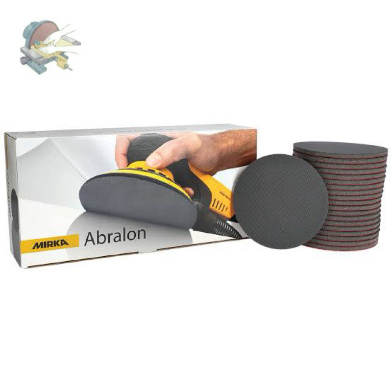 Mirka Abralon 5 inch/amplas busa/amplas poles kaca