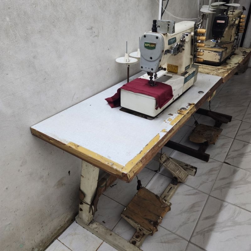 Mesin Overdeck SiRuba F007j